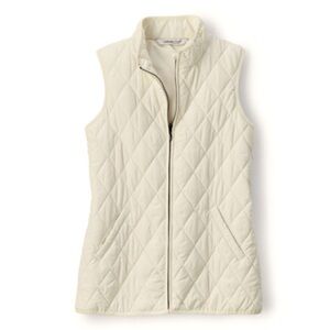 Coldwater Creek Ivory Vest for All Seasons